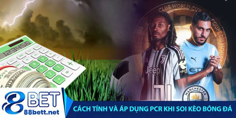 Cách tính và áp dụng PCR khi soi kèo bóng đá